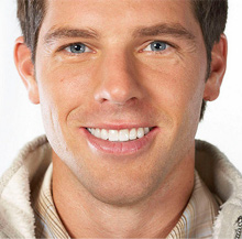 photo of smiling young man